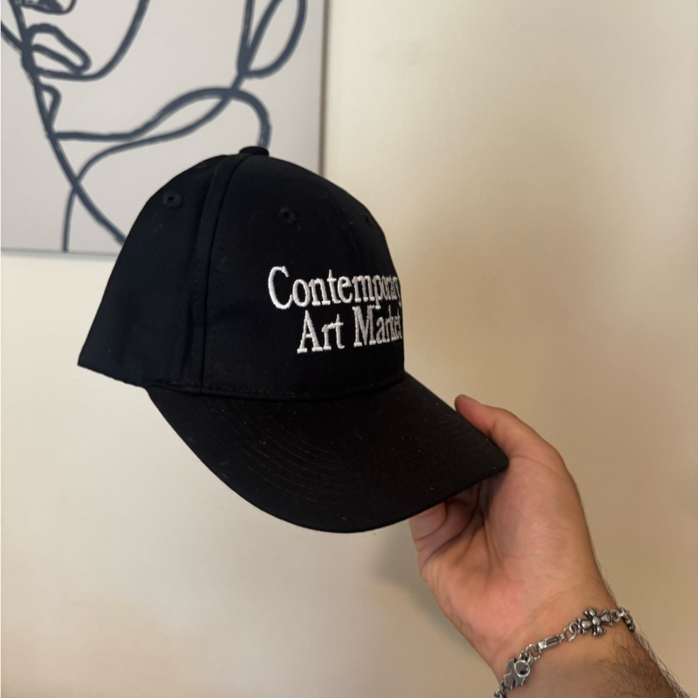 Black Contemporary Art Market Cap View 2